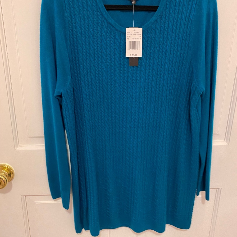 Women's Teal Sweater